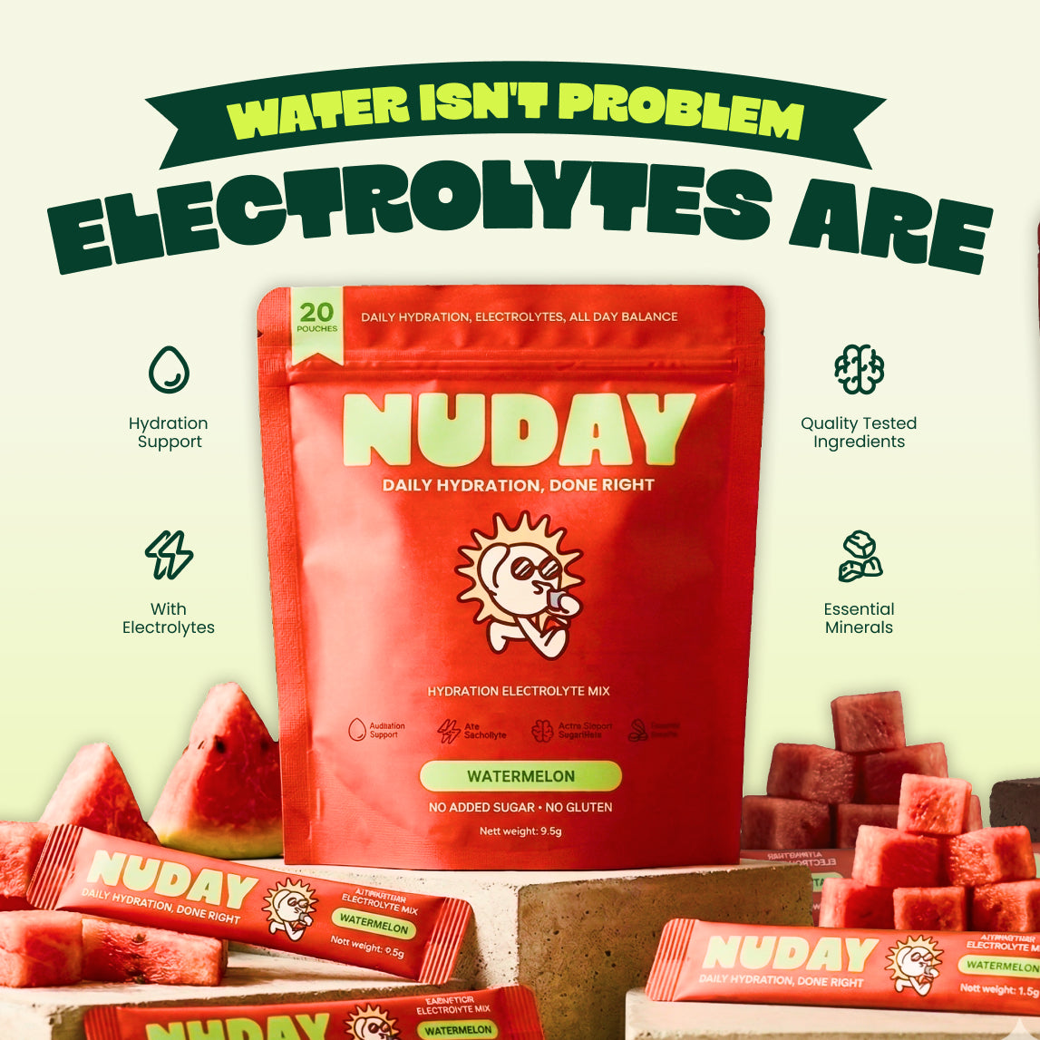 Hydration Electrolyte Sticks