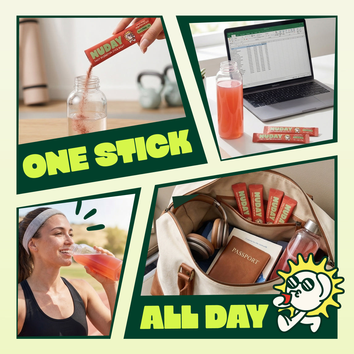 Hydration Electrolyte Sticks